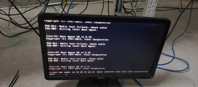 开机boot agent错误