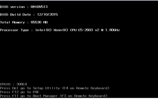 进入BIOS
