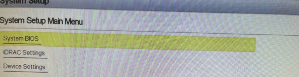 进入System BIOS