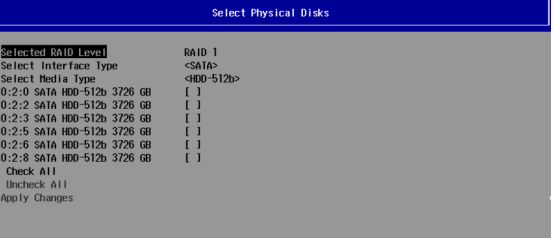 步骤7-1:Select Physical Disks