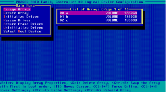 步骤6：Manage Array