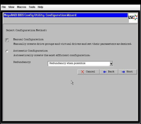 Manual Configuration